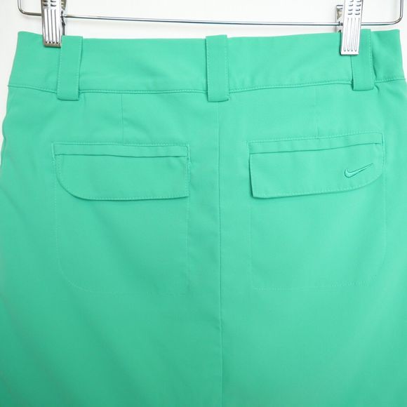 Nike Golf Tour Performance Dri-Fit Skort Women's Size 0 Green Side/Back Pockets - Picture 5 of 10